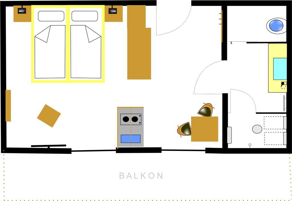 Haus Hintertux Hotel Bilik gambar